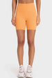 Staying Cozy Wide Waistband Biker Shorts Trendsi