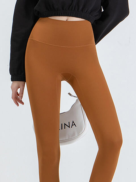 Wide Waistband Sports Leggings Bazaarbey