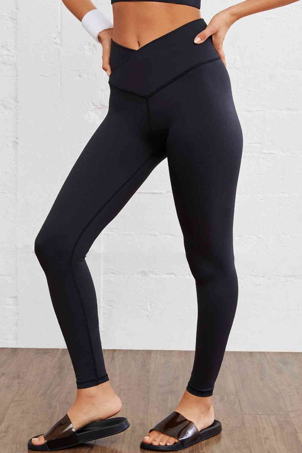 Wide Waistband Slim Fit Sports Pants Bazaarbey