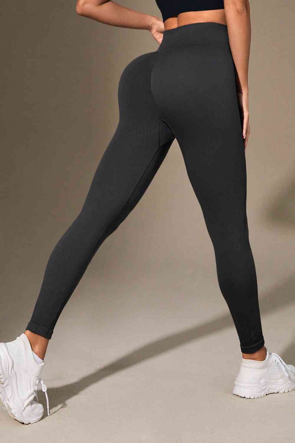 Wide Waistband Sports Leggings Bazaarbey