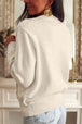 Round Neck Long Sleeve Cardigan Bazaarbey