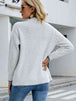 Button Down V-Neck Cardigan with Pockets Trendsi