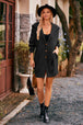 Collared Neck Button-Up Cardigan with Pockets Trendsi