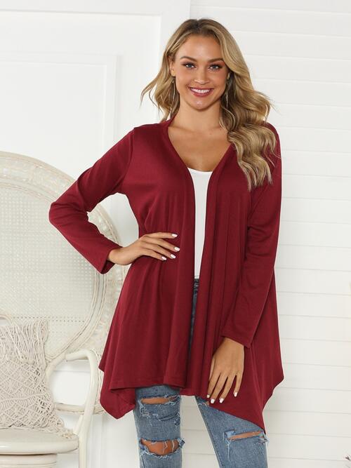 Floral  Long Sleeve Cardigan Trendsi