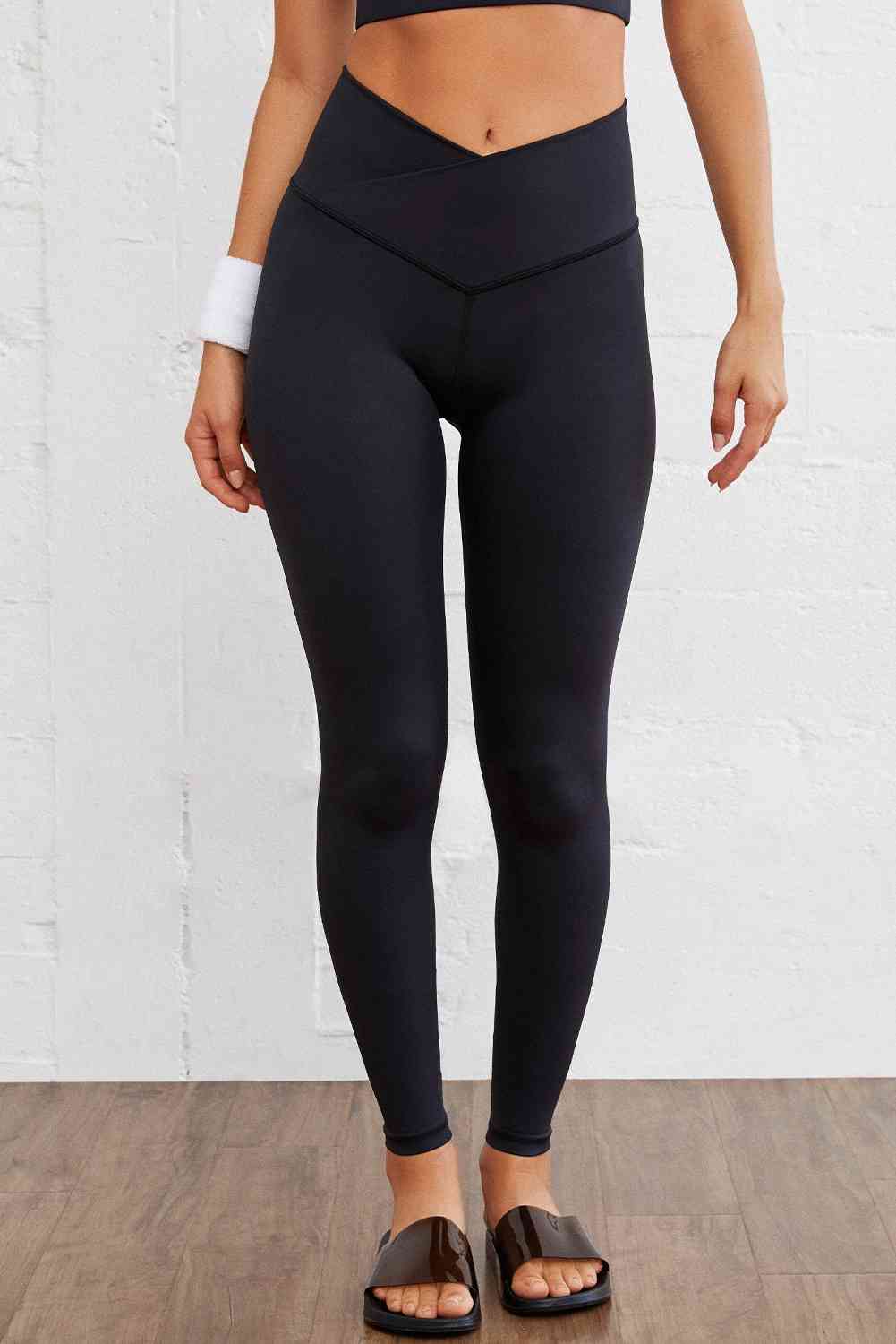 Wide Waistband Slim Fit Sports Pants Bazaarbey