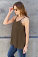  Full Size Lace Trim V-Neck Cami Bazaarbey