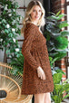 Printed Round Neck Long Sleeve Dress -BazaarBey - www.shopbazaarbey.com