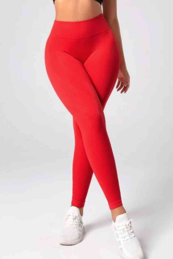 High Waistband Long Active Pants Bazaarbey