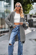  Dropped Shoulder  Cardigan Bazaarbey