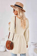 V-Neck Lantern Sleeve Blouse Bazaarbey