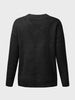 V-Neck Long Sleeve Knit Top Bazaarbey
