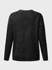 V-Neck Long Sleeve Knit Top Bazaarbey