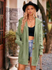 Dropped Shoulder Long Sleeve Cardigan Trendsi