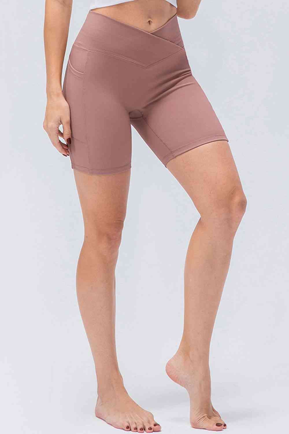Slim Fit V-Waistband Sports Shorts Bazaarbey