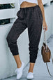  Leopard Print Joggers with Pockets Bazaarbey
