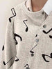 Dropped Shoulder Buttoned Cardigan Bazaarbey