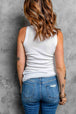 Round Neck Sleeveless Tank Bazaarbey