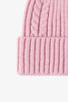 Cable-Knit Cuff Beanie Trendsi