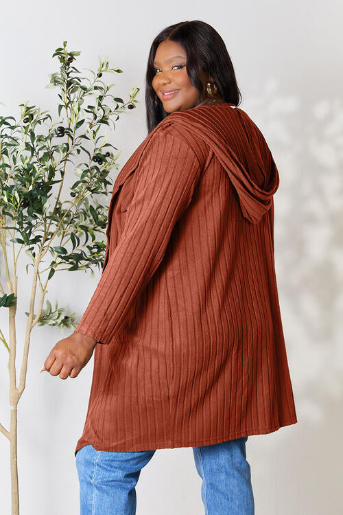   Hooded Sweater Cardigan Bazaarbey