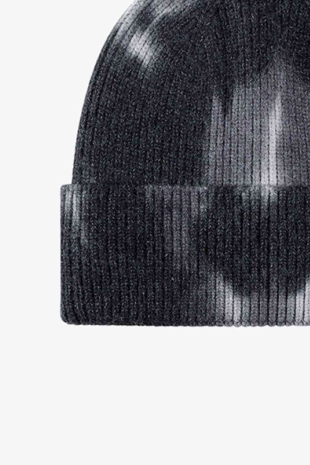 Tie-Dye Cuffed Knit Beanie Trendsi