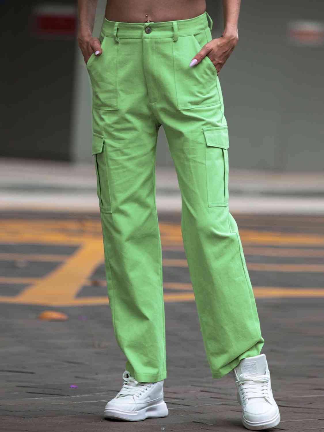 Straight Leg Cargo Pants Bazaarbey