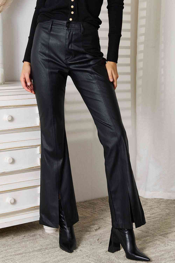  Slit Flare Leg Pants Bazaarbey