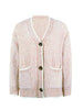 Button Down V-Neck Cardigan with Pockets Trendsi