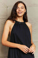 Spliced Lace Round Neck Sleeveless Dress -BazaarBey - www.shopbazaarbey.com