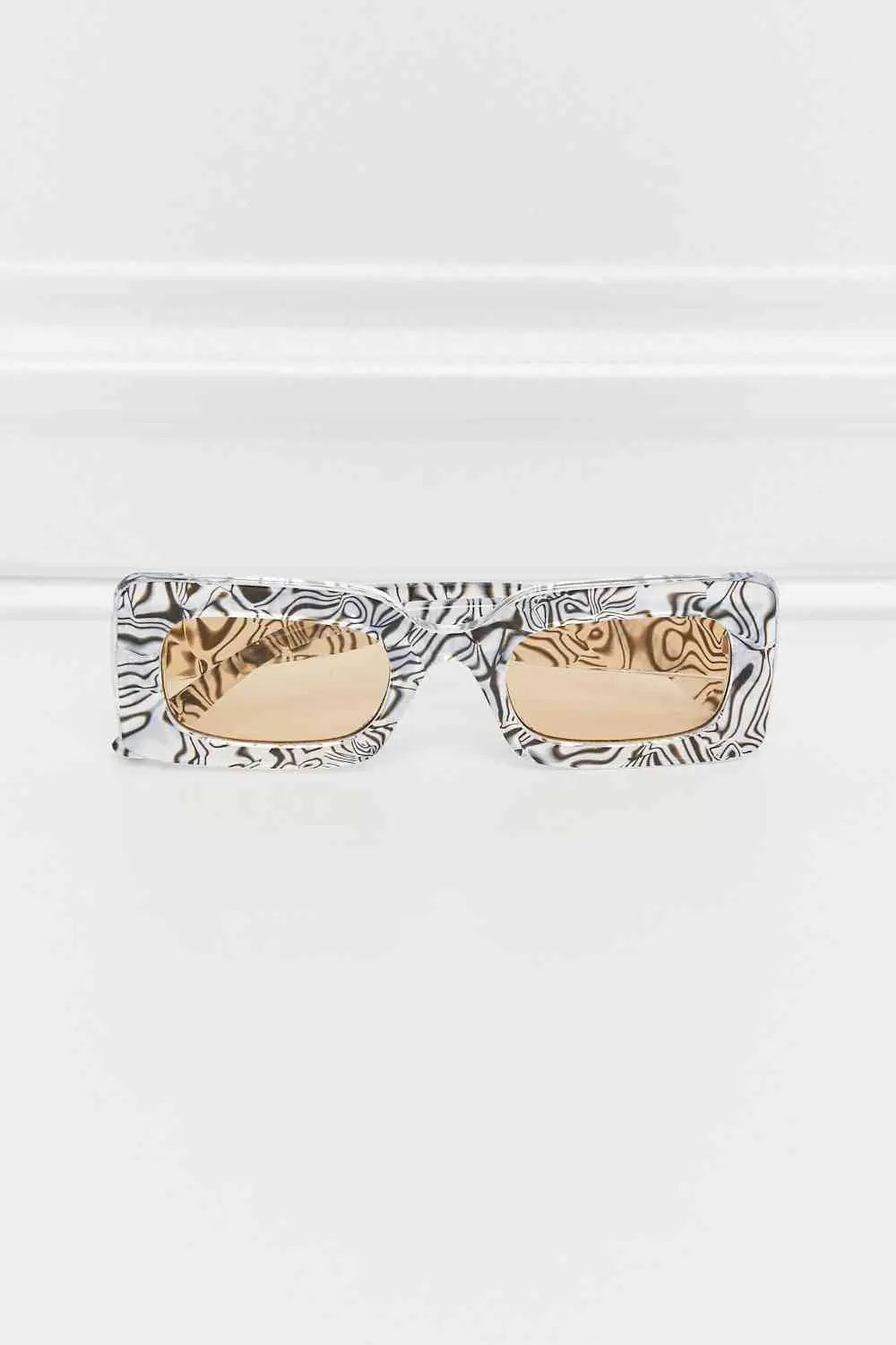 Tortoiseshell Rectangle ycarbonate Sunglasses Trendsi