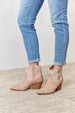  Rhinestone Ankle Cowgirl Booties Trendsi
