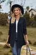 Open Front Long Sleeve Cardigan Bazaarbey