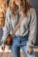 Turtleneck Lantern Sleeve Sweater Bazaarbey
