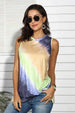 Tie-Dye Round Neck Tank Bazaarbey