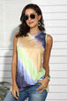 Tie-Dye Round Neck Tank Bazaarbey