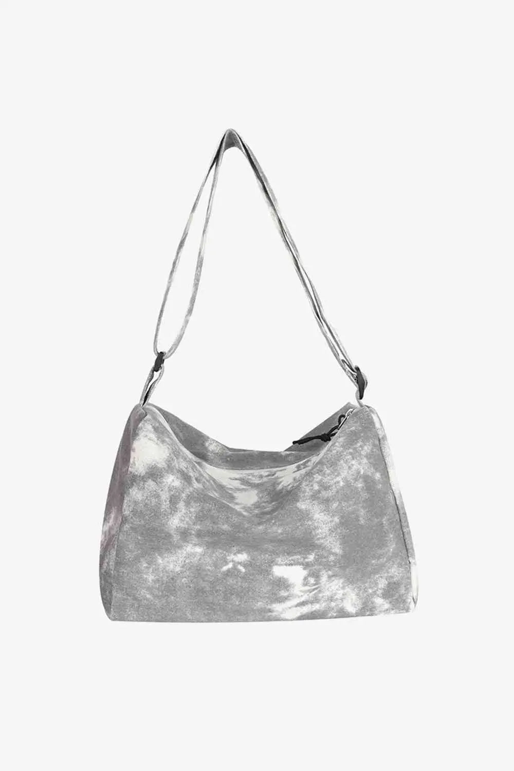 Tie-Dye Canvas Crossbody Bag Bazaarbey
