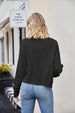 Button Down Exposed Seam Cardigan Trendsi