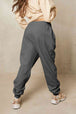    Drawstring Heart Graphic Long Sweatpants Bazaarbey