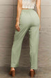 Tie Waist Long Pants Bazaarbey