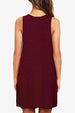 Full Size Round Neck Sleeveless Dress with Pockets -BazaarBey - www.shopbazaarbey.com