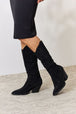  Rhinestone Knee High Cowboy Boots Trendsi