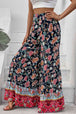 Floral High Waist Palazzo Pants Bazaarbey