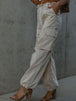 Drawstring Pants with Pockets Bazaarbey