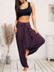 Tied Mid Waist Long Harem Pants Bazaarbey