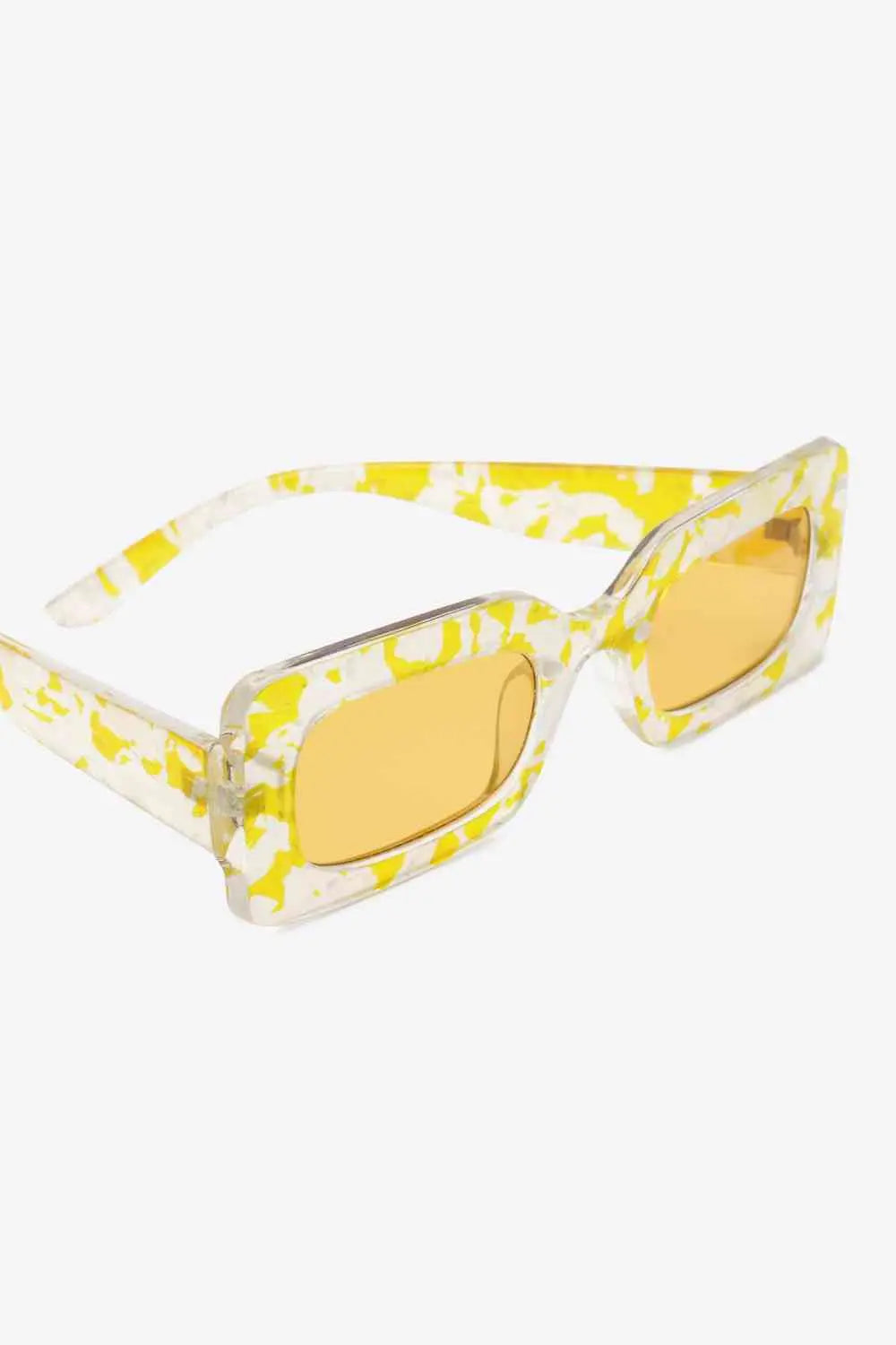 Tortoiseshell Rectangle ycarbonate Sunglasses Trendsi