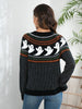 Ghost Button Up Long Sleeve Cardigan Trendsi