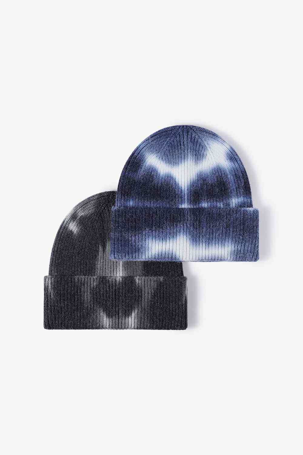 Tie-Dye Cuffed Knit Beanie Trendsi