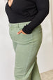   Raw Hem Wide-Leg Jeans Trendsi
