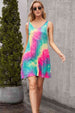 Tie-Dye Sleeveless Dress with Pockets -BazaarBey - www.shopbazaarbey.com