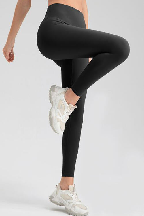 Wide Waistband Sport Leggings Bazaarbey