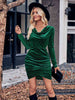 Cowl Neck Tulip Hem Dress -BazaarBey - www.shopbazaarbey.com